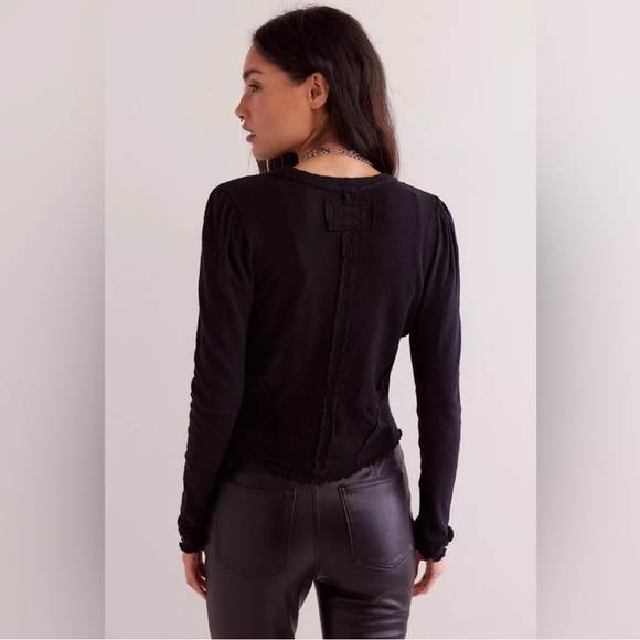 We The Free Winnie Cardigan Black XS - Picture 4 of 7